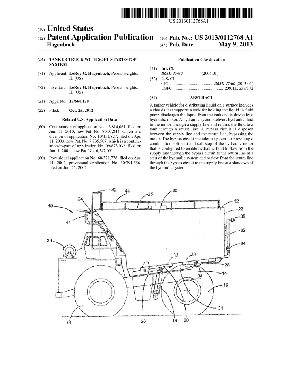 TANKER TRUCK WITH SOFT START/STOP SYSTEM - diagram, schematic, and image 01