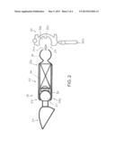 INTERIOR MIRROR MOUNTING ASSEMBLY WITH INTEGRALLY FORMED METALLIC BALL AND     ARM diagram and image