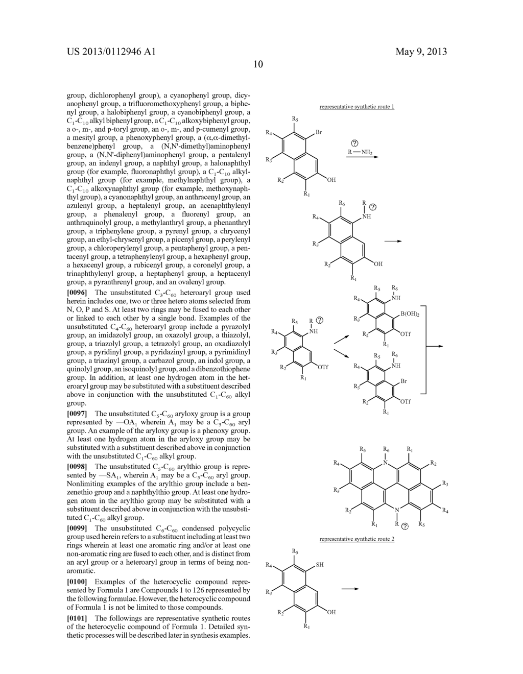 NOVEL HETEROCYCLIC COMPOUND AND ORGANIC LIGHT-EMITTING DEVICE INCLUDING     THE SAME - diagram, schematic, and image 13