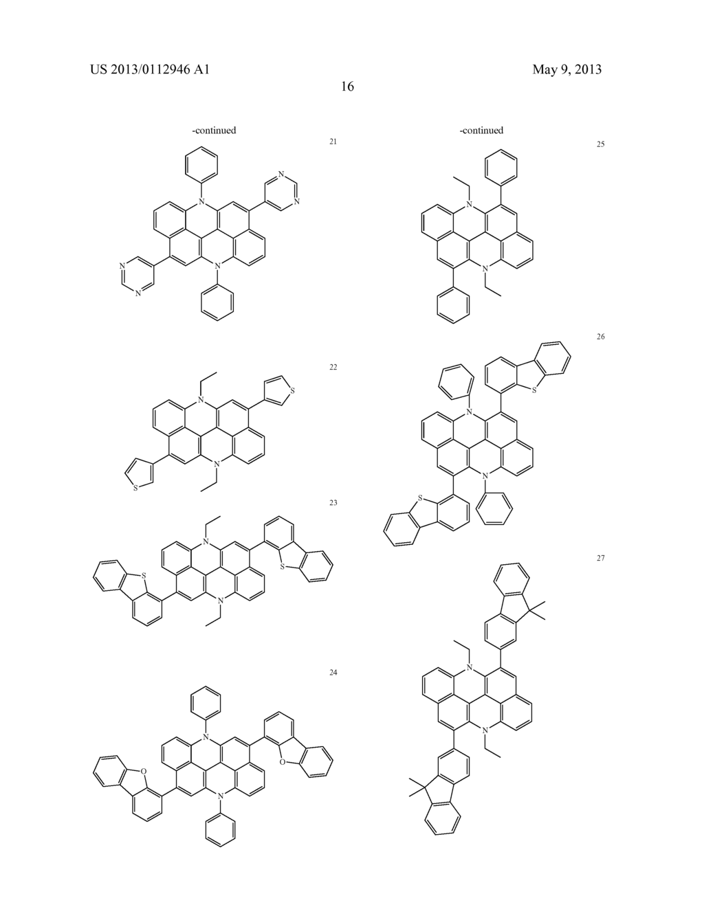 NOVEL HETEROCYCLIC COMPOUND AND ORGANIC LIGHT-EMITTING DEVICE INCLUDING     THE SAME - diagram, schematic, and image 19