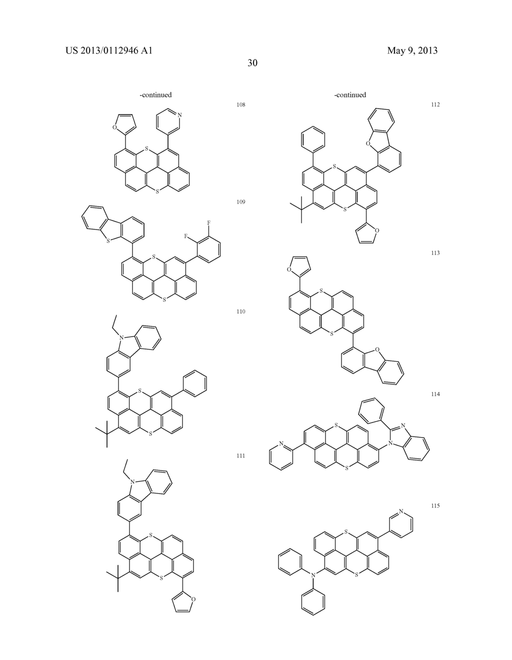 NOVEL HETEROCYCLIC COMPOUND AND ORGANIC LIGHT-EMITTING DEVICE INCLUDING     THE SAME - diagram, schematic, and image 33