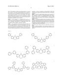 ORGANIC LIGHT-EMITTING DEVICE MATERIAL HAVING DIBENZOSUBERONE SKELETON diagram and image