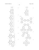 ORGANIC LIGHT-EMITTING DEVICE MATERIAL HAVING DIBENZOSUBERONE SKELETON diagram and image