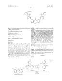 ORGANIC LIGHT-EMITTING DEVICE MATERIAL HAVING DIBENZOSUBERONE SKELETON diagram and image