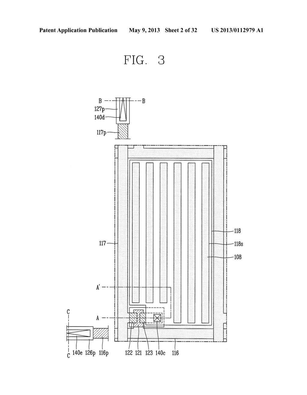 FRINGE FIELD SWITCHING LIQUID CRYSTAL DISPLAY DEVICE AND METHOD OF     FABRICATING THE SAME - diagram, schematic, and image 03