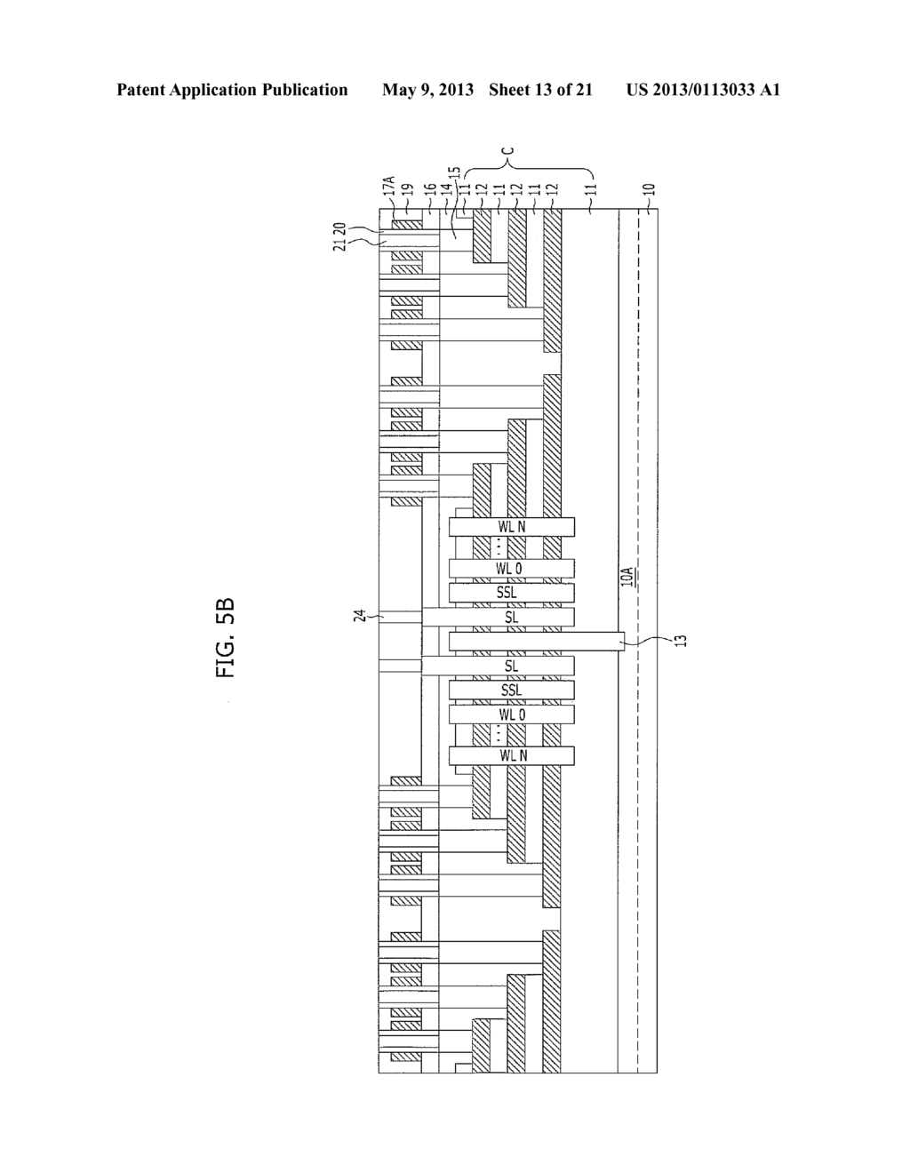 NONVOLATILE MEMORY DEVICE AND METHOD FOR FABRICATING THE SAME - diagram, schematic, and image 14