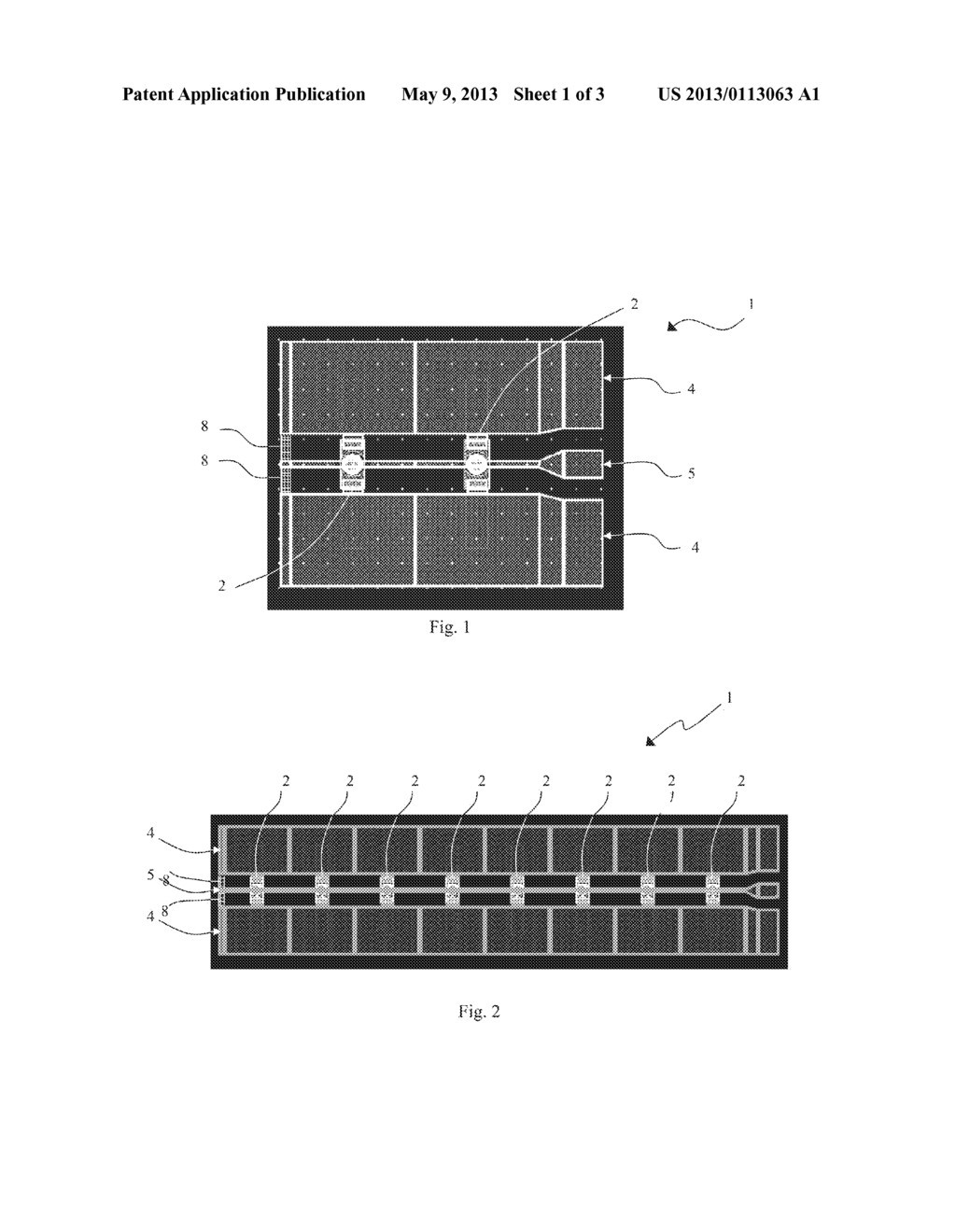 HIGH BANDWIDTH, MONOLITHIC TRAVELING WAVE PHOTODIODE ARRAY - diagram, schematic, and image 02