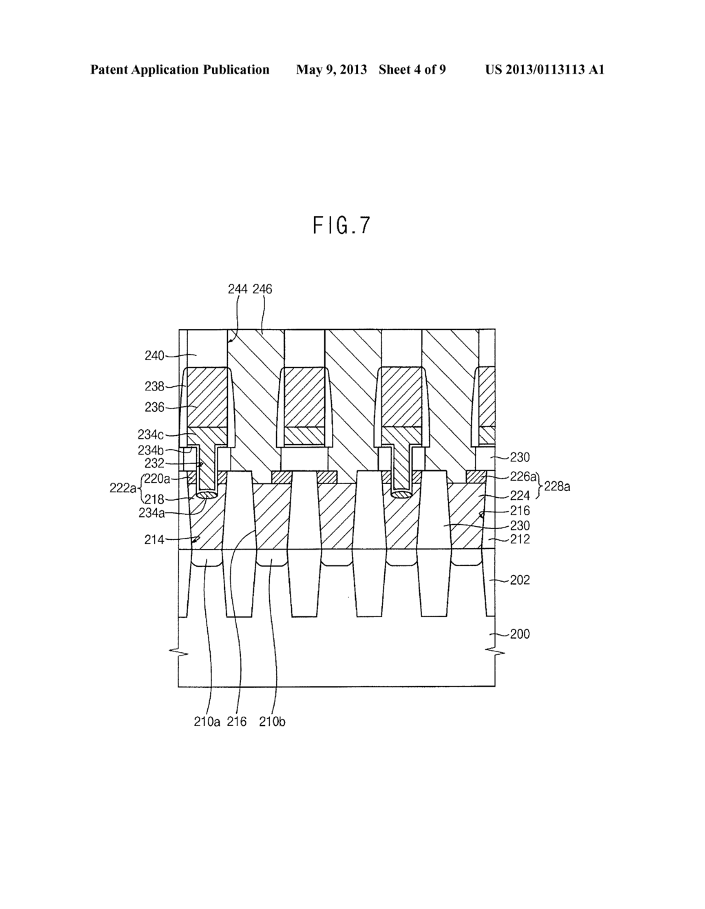 WIRING STRUCTURE IN A SEMICONDUCTOR DEVICE, METHOD OF FORMING THE WIRING     STRUCTURE, SEMICONDUCTOR DEVICE INCLUDING THE WIRING STRUCTURE AND METHOD     OF MANUFACTURING THE SEMICONDUCTOR DEVICE - diagram, schematic, and image 05