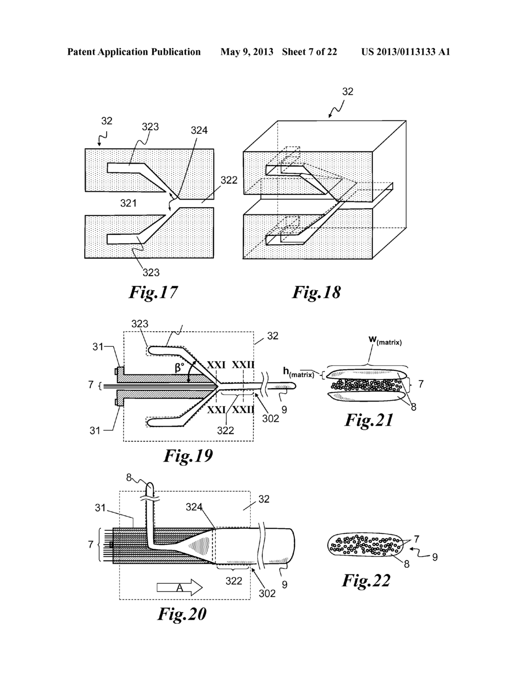 Impregnation Assembly and Method for Manufacturing a Composite Structure     Reinforced with Long Fibers - diagram, schematic, and image 08