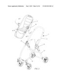 BABY STROLLER diagram and image