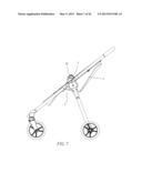 BABY STROLLER diagram and image