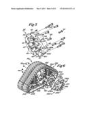 APPARATUS FOR CONVERTING A WHEELED VEHICLE TO A TRACKED VEHICLE diagram and image