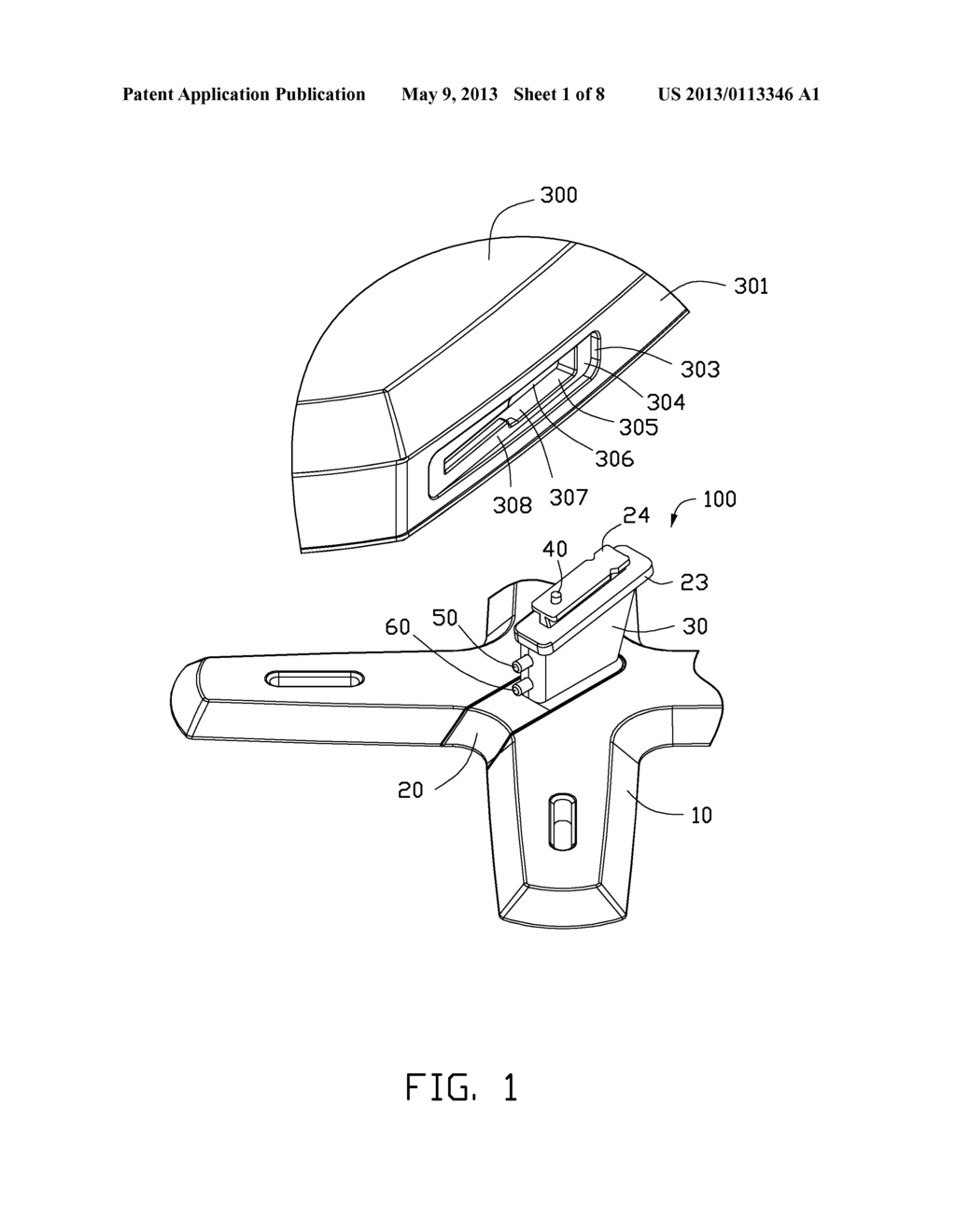 ELECTRONIC DEVICE WITH SUPPORTING APPARATUS - diagram, schematic, and image 02