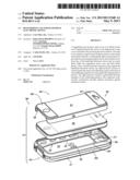 RUGGEDIZED CASE FOR HAND-HELD ELECTRONIC DEVICE diagram and image