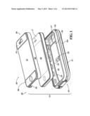 RUGGEDIZED CASE FOR HAND-HELD ELECTRONIC DEVICE diagram and image