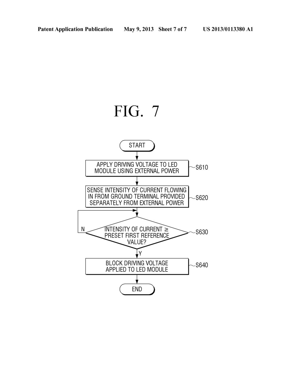 LED DRIVING APPARATUS, LED DRIVING METHOD AND DISPLAY APPARATUS USING THE     SAME - diagram, schematic, and image 08