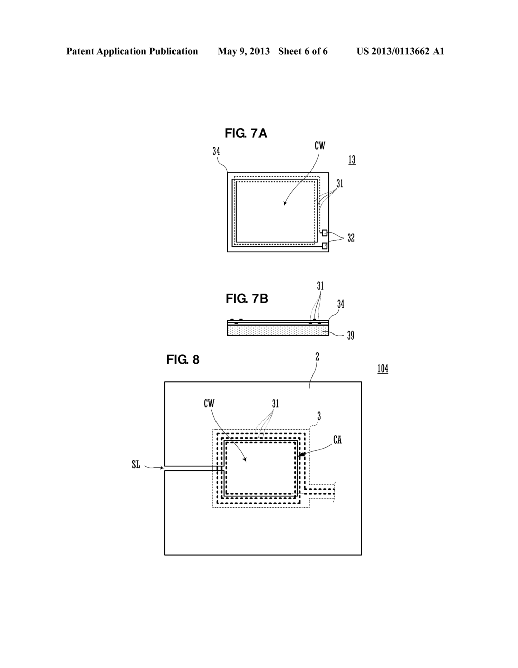 ANTENNA DEVICE AND METHOD OF SETTING RESONANT FREQUENCY OF ANTENNA DEVICE - diagram, schematic, and image 07