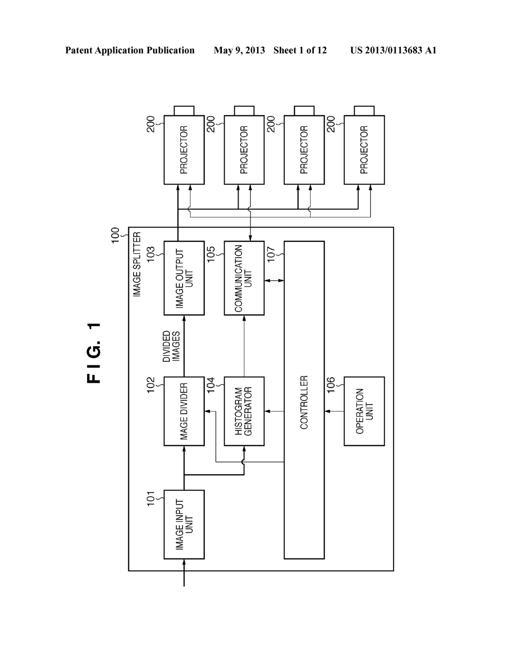 IMAGE DISPLAY SYSTEM, IMAGE PROCESSING APPARATUS AND CONTROL METHOD     THEREOF - diagram, schematic, and image 02