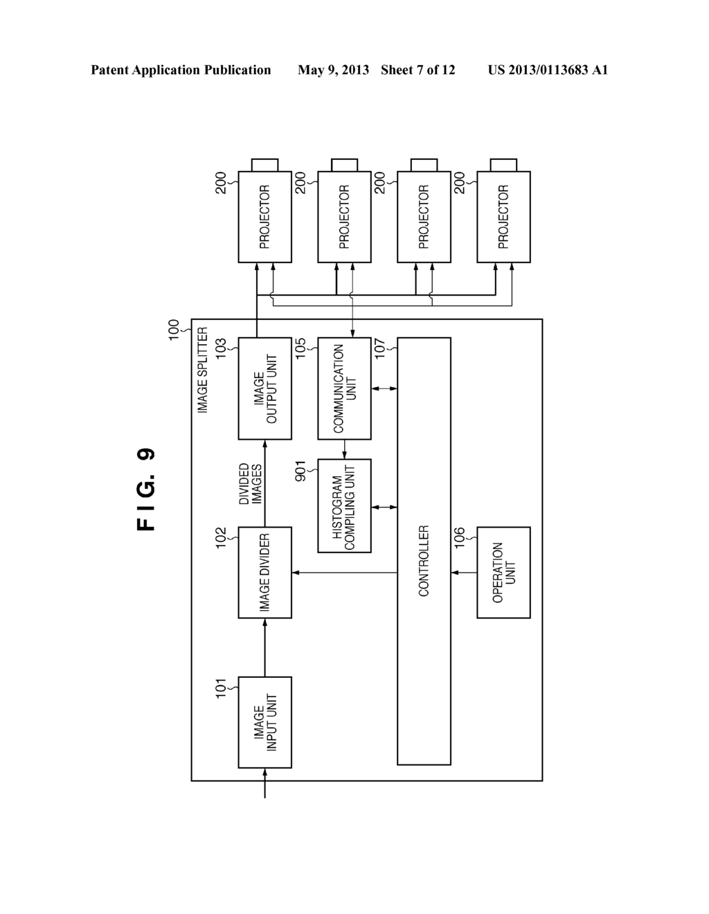 IMAGE DISPLAY SYSTEM, IMAGE PROCESSING APPARATUS AND CONTROL METHOD     THEREOF - diagram, schematic, and image 08