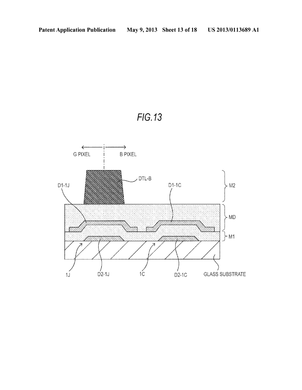 DISPLAY DEVICE AND ELECTRONIC APPARATUS - diagram, schematic, and image 14