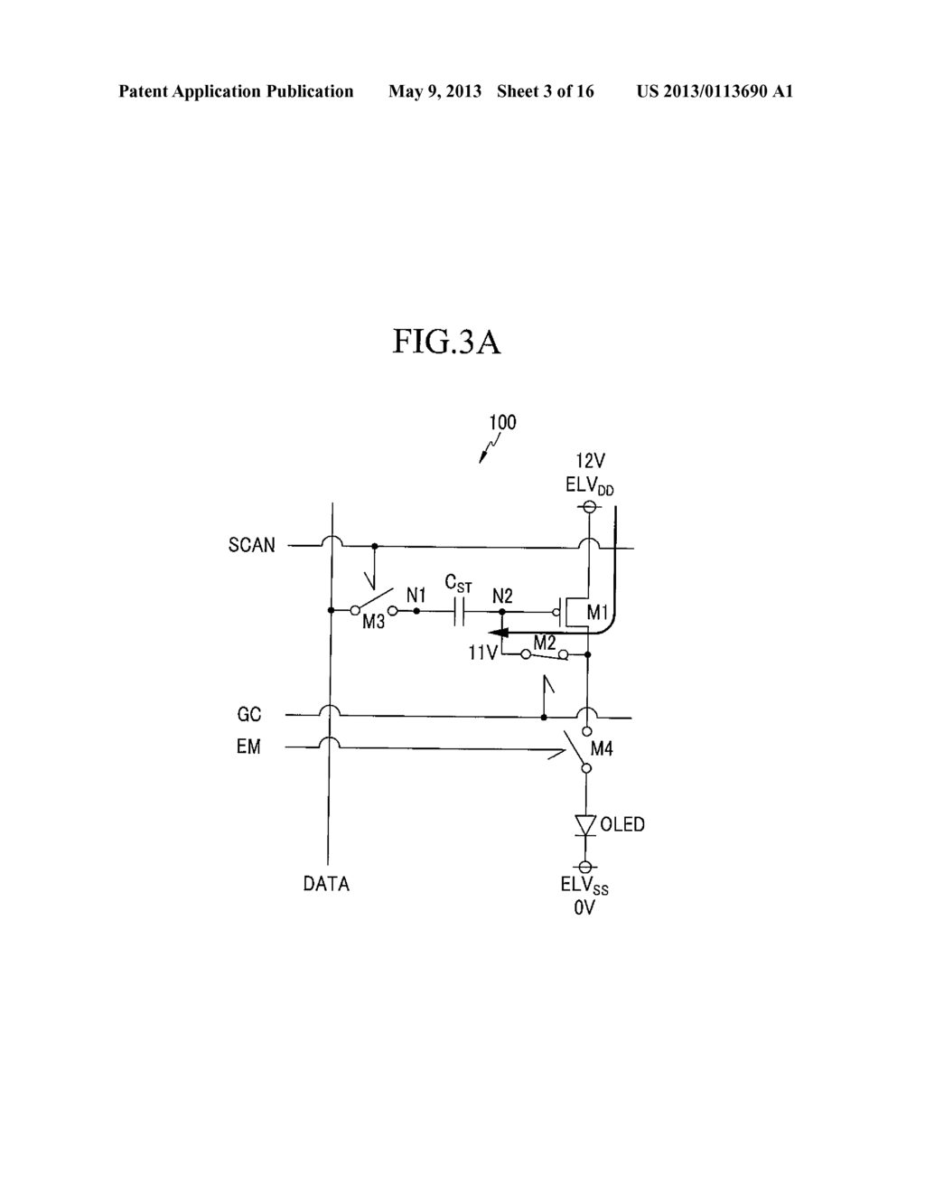 METHOD OF DRIVING ELECTRO-OPTIC DEVICE AND ELECTRO-OPTIC DEVICE - diagram, schematic, and image 04