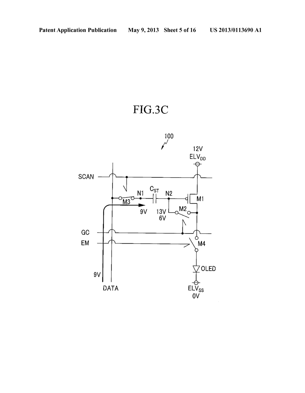 METHOD OF DRIVING ELECTRO-OPTIC DEVICE AND ELECTRO-OPTIC DEVICE - diagram, schematic, and image 06