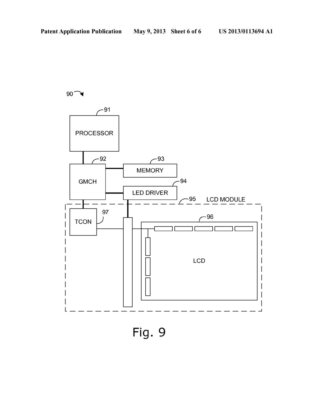 METHOD AND APPARATUS FOR ADAPTIVE BLACK FRAME INSERTION - diagram, schematic, and image 07