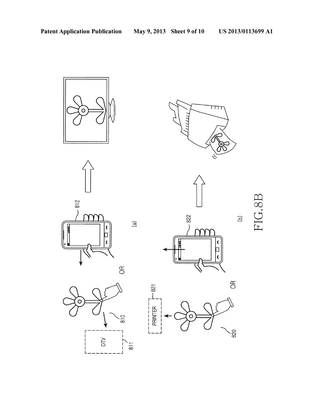 APPARATUS AND METHOD FOR CONTROLLING CONTROLLABLE DEVICE IN PORTABLE     TERMINAL - diagram, schematic, and image 10