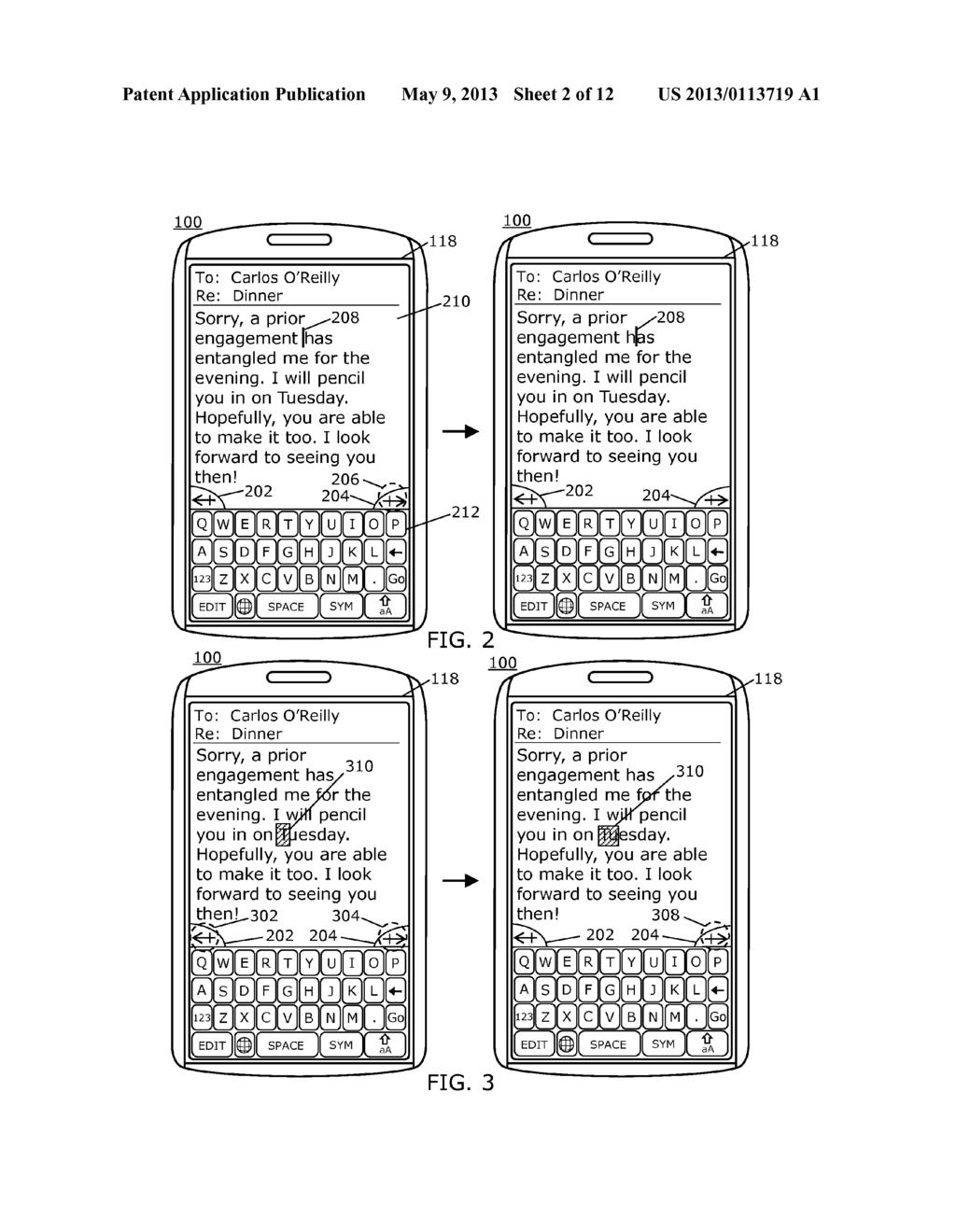 TOUCH-SENSITIVE DISPLAY METHOD AND APPARATUS - diagram, schematic, and image 03