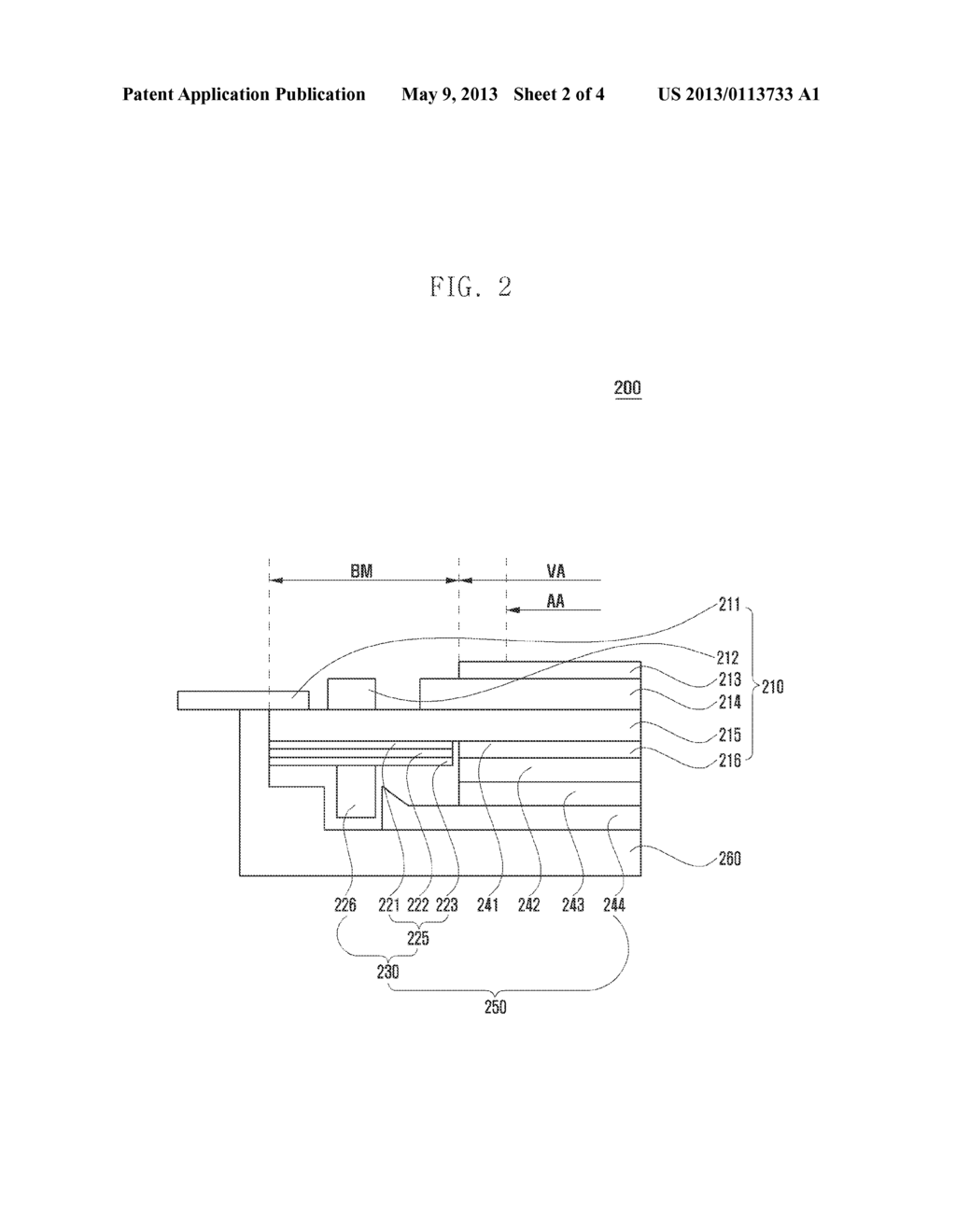 DISPLAY PANEL AND MOBILE DEVICE WITH THE SAME - diagram, schematic, and image 03