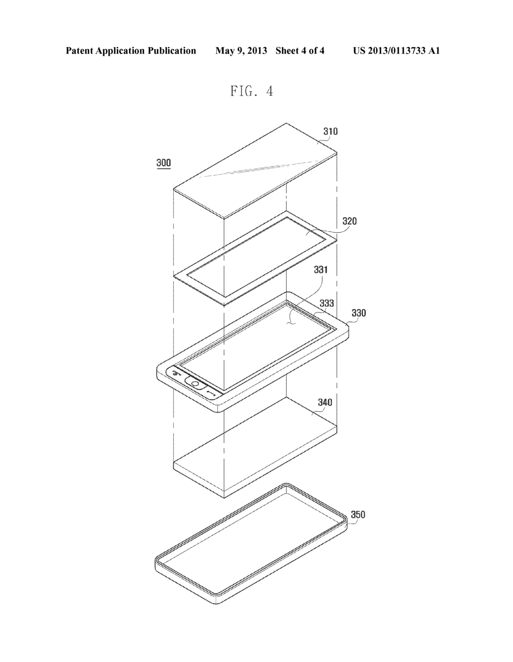 DISPLAY PANEL AND MOBILE DEVICE WITH THE SAME - diagram, schematic, and image 05