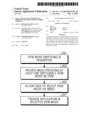 VISUAL PRESENTATION METHOD AND APPARATUS FOR APPLICATION IN MOBILE     TERMINAL diagram and image