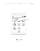 VISUAL PRESENTATION METHOD AND APPARATUS FOR APPLICATION IN MOBILE     TERMINAL diagram and image