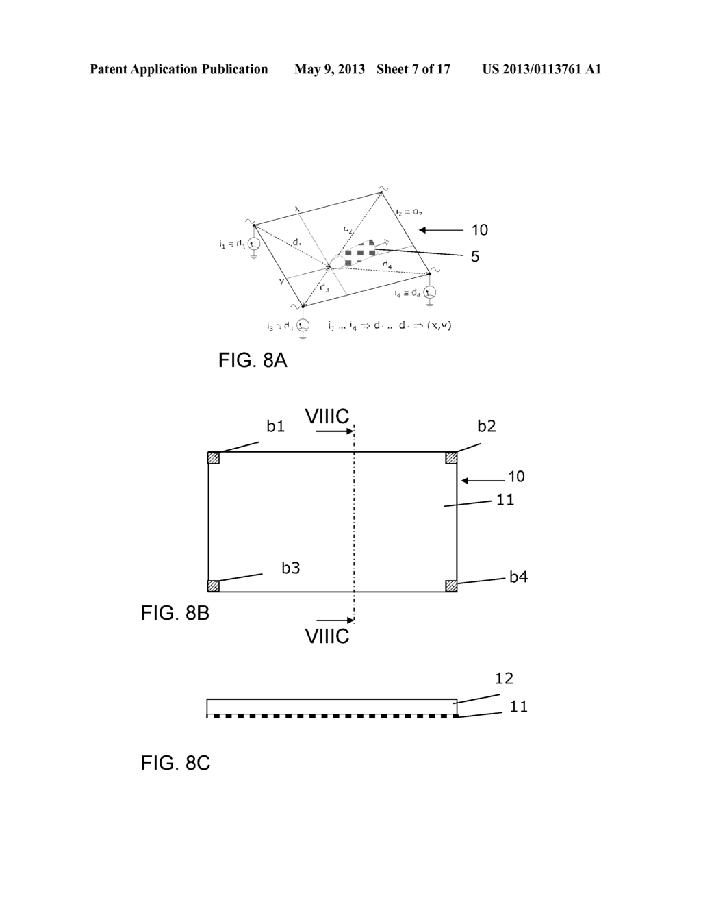 ELECTRONIC DEVICE WITH A TOUCH SENSITIVE PANEL, METHOD FOR OPERATING THE     ELECTRONIC DEVICE, AND DISPLAY SYSTEM - diagram, schematic, and image 08