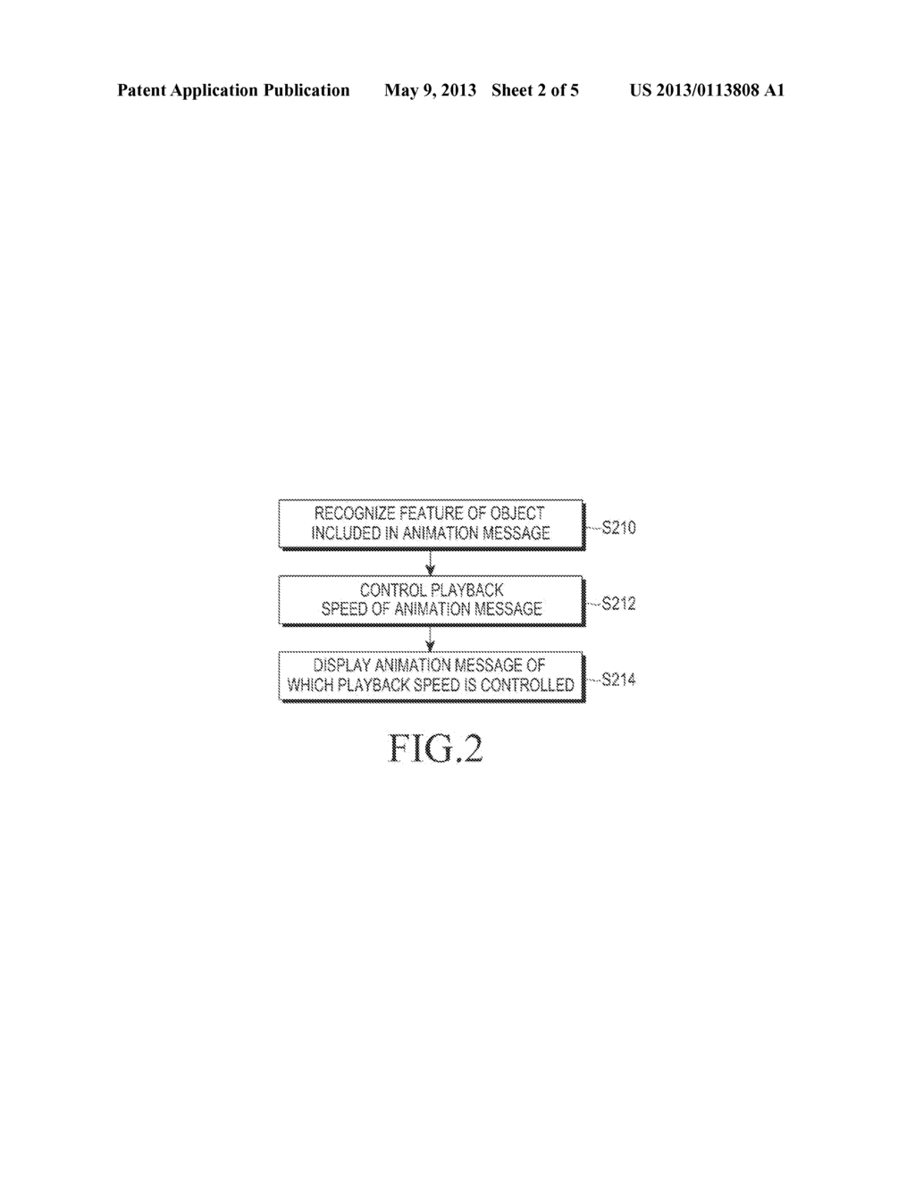 METHOD AND APPARATUS FOR CONTROLLING PLAYBACK SPEED OF ANIMATION MESSAGE     IN MOBILE TERMINAL - diagram, schematic, and image 03