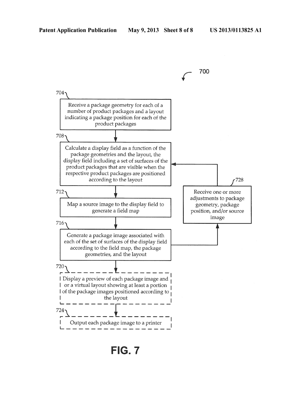 DYNAMIC APPLICATION OF A DESIGN ACROSS MULTIPLE PRODUCT PACKAGES - diagram, schematic, and image 09