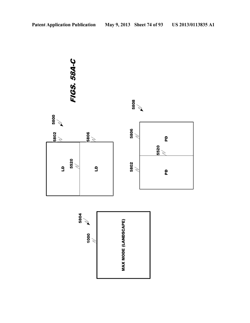 CALENDAR APPLICATION VIEWS IN LANDSCAPE DUAL MODE - diagram, schematic, and image 75