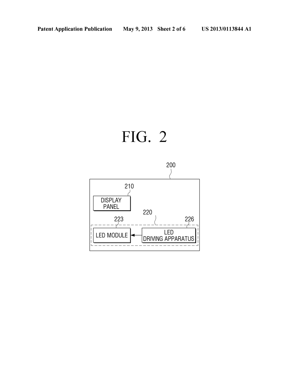 LED DRIVING APPARATUS AND METHOD AND DISPLAY APPARATUS USING THE LED     DRIVING APPARATUS AND METHOD - diagram, schematic, and image 03