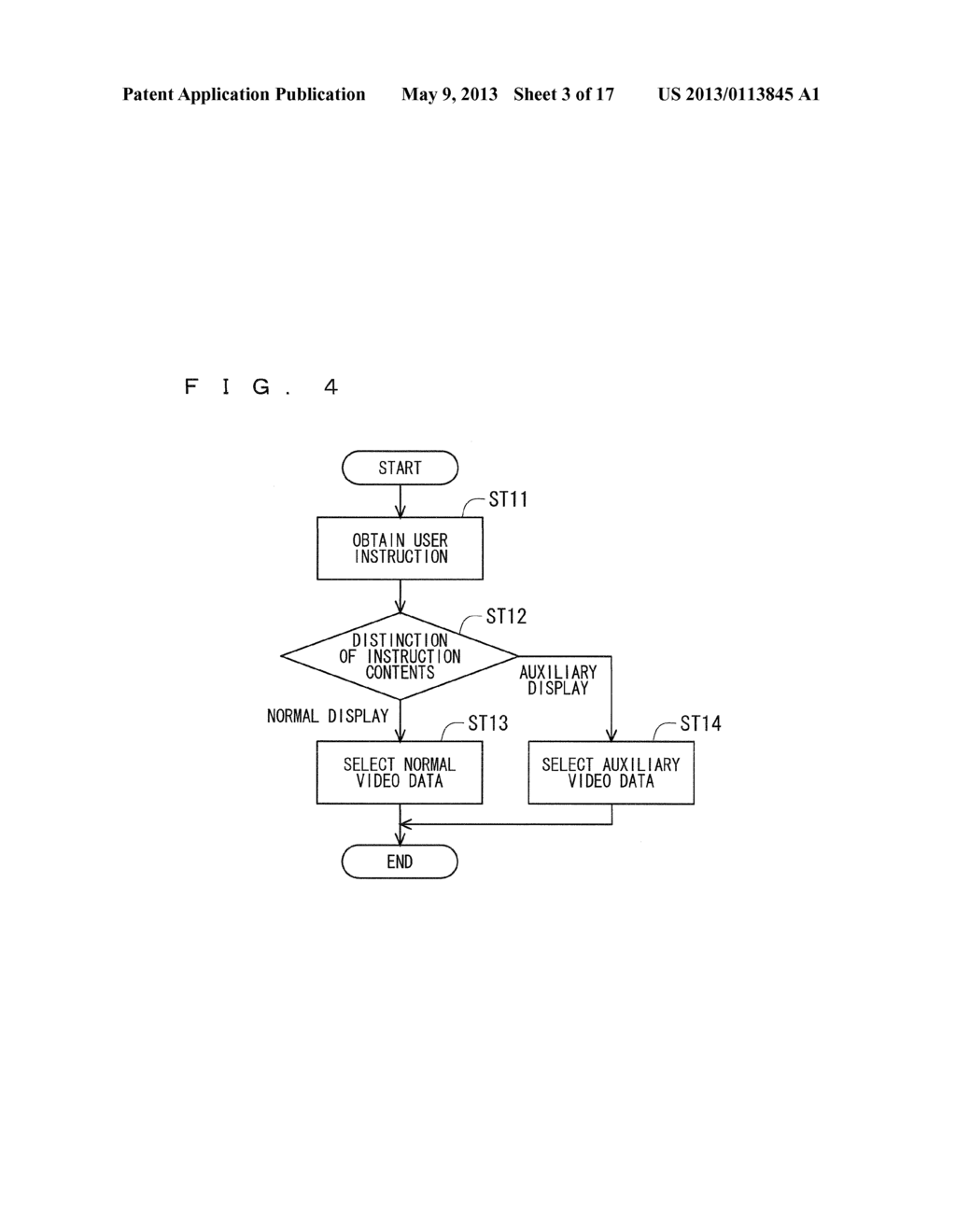 DISPLAY DEVICE, VIDEO PROCESSING DEVICE AND VIDEO DISPLAY METHOD - diagram, schematic, and image 04