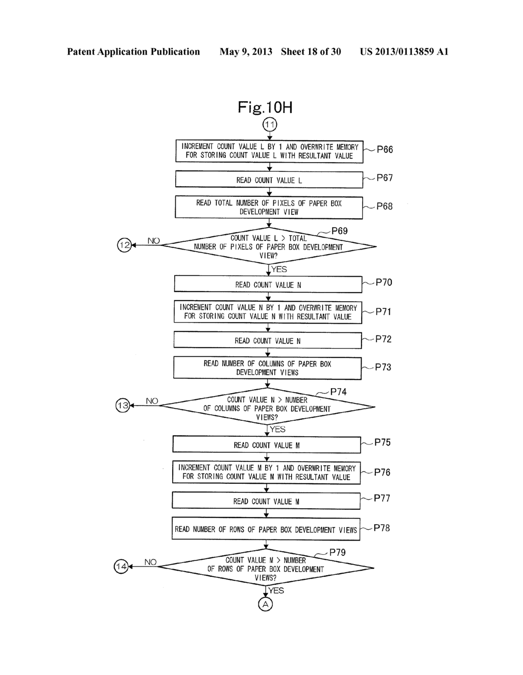 APPARATUS AND METHOD FOR INSPECTING PRINTED MATERIAL - diagram, schematic, and image 19