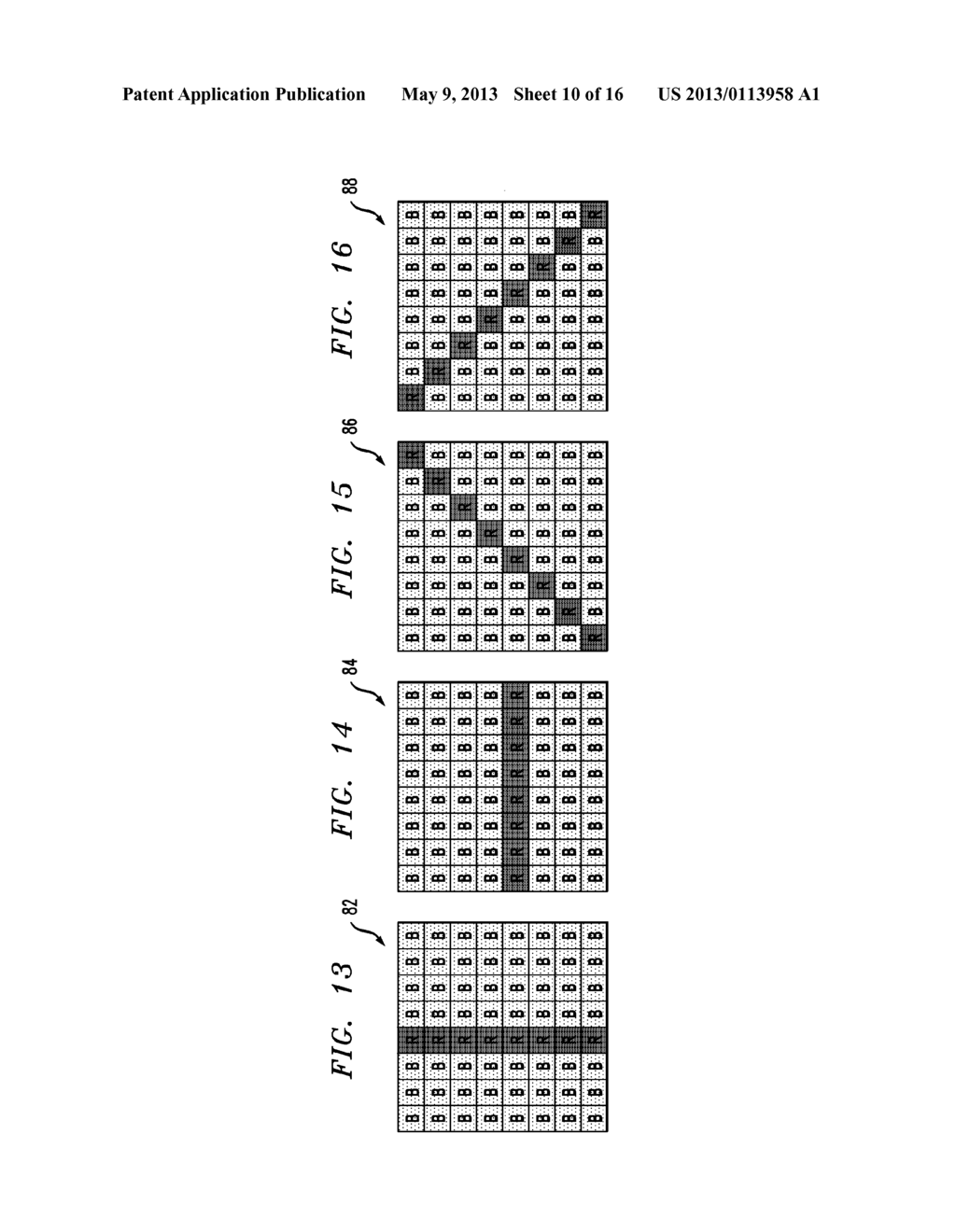 COLOR IMAGE SENSOR ARRAY WITH COLOR CROSSTALK TEST PATTERNS - diagram, schematic, and image 11