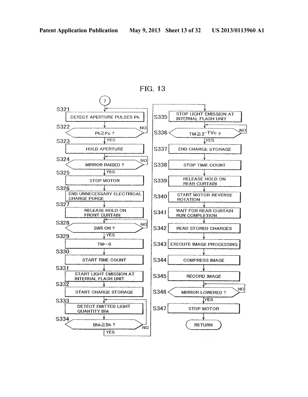 Electronic camera with self-adjusting flash and image-capture sensitivity - diagram, schematic, and image 14