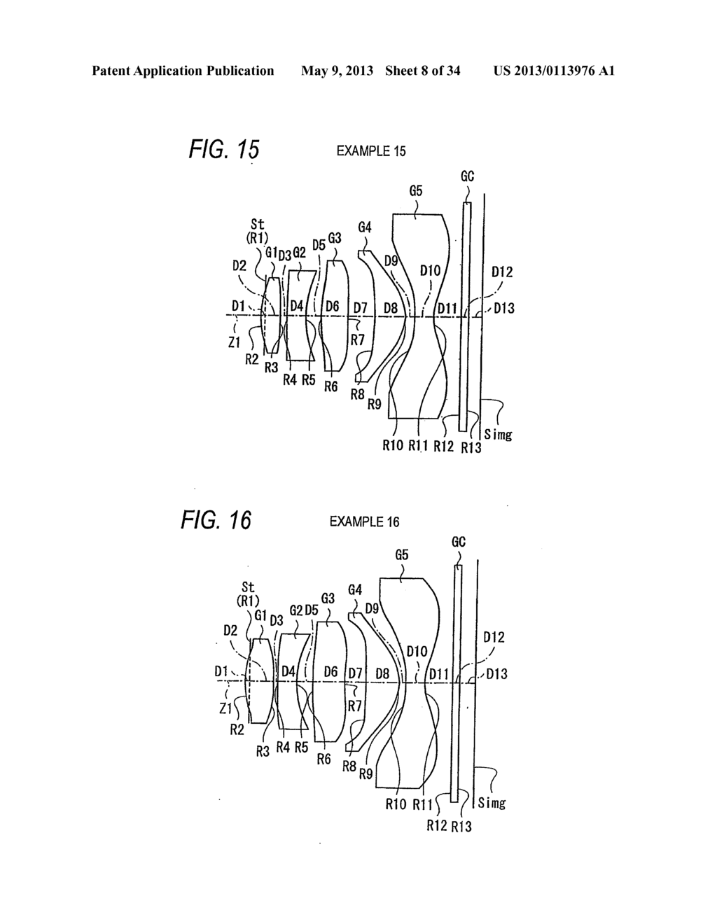 IMAGING LENS, IMAGING APPARATUS AND PORTABLE TERMINAL DEVICE - diagram, schematic, and image 09