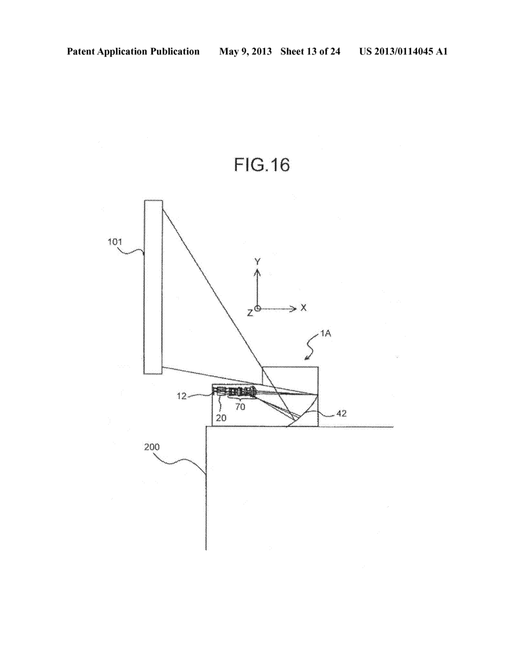 IMAGE PROJECTION APPARATUS - diagram, schematic, and image 14