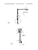 HEIGHT ADJUSTABLE PROJECTOR SCREEN SUPPORT diagram and image