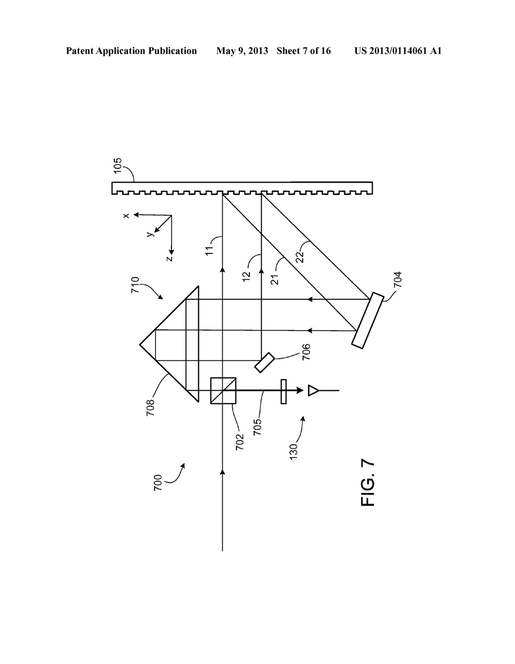 DOUBLE PASS INTERFEROMETRIC ENCODER SYSTEM - diagram, schematic, and image 08