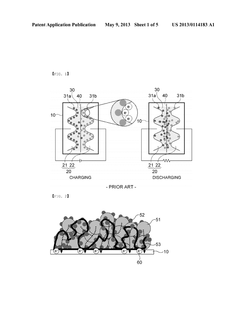 ELECTRODE ACTIVE MATERIAL COMPOSITION, METHOD FOR PREPARING THE SAME, AND     ELECTROCHEMICAL CAPACITOR USING THE SAME - diagram, schematic, and image 02