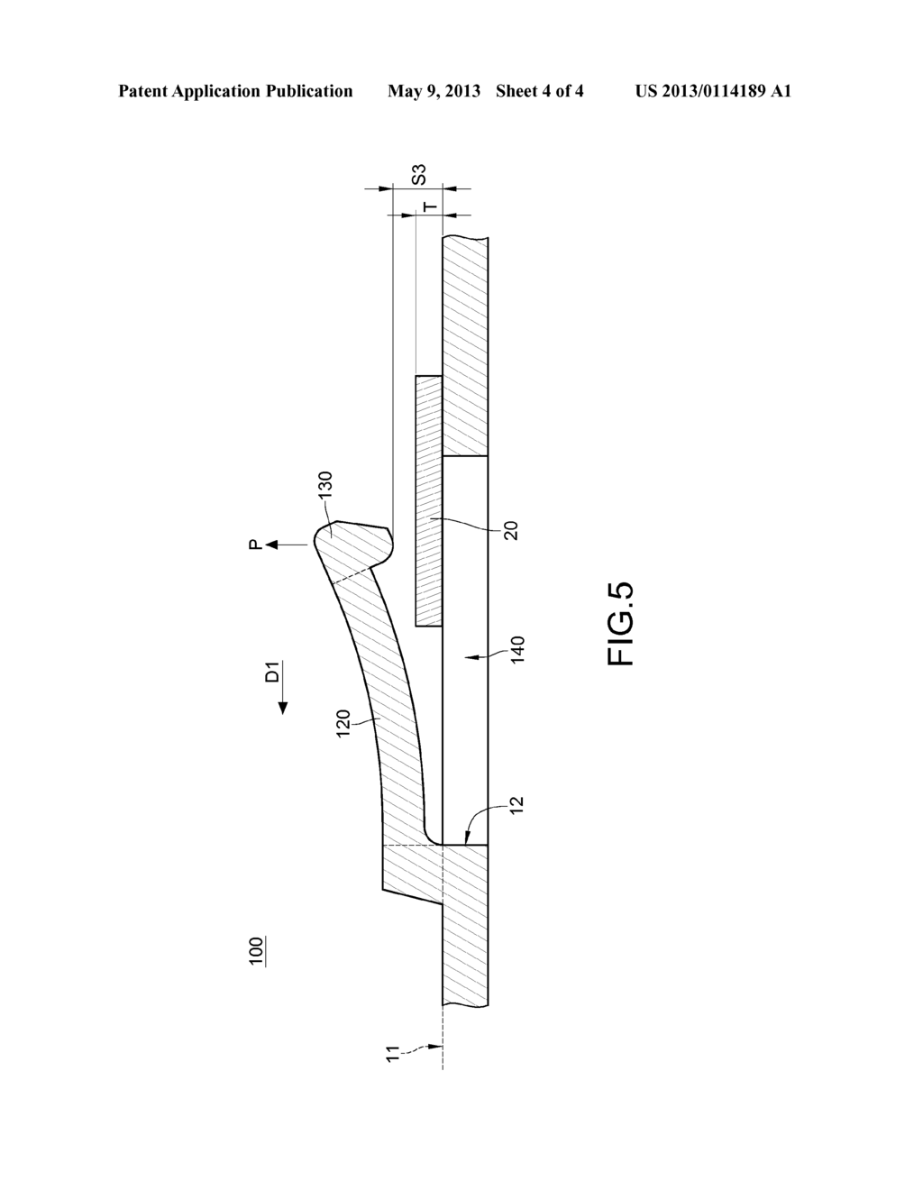 FIXING STRUCTURE AND ELECTRONIC DEVICE APPLYING THE SAME - diagram, schematic, and image 05