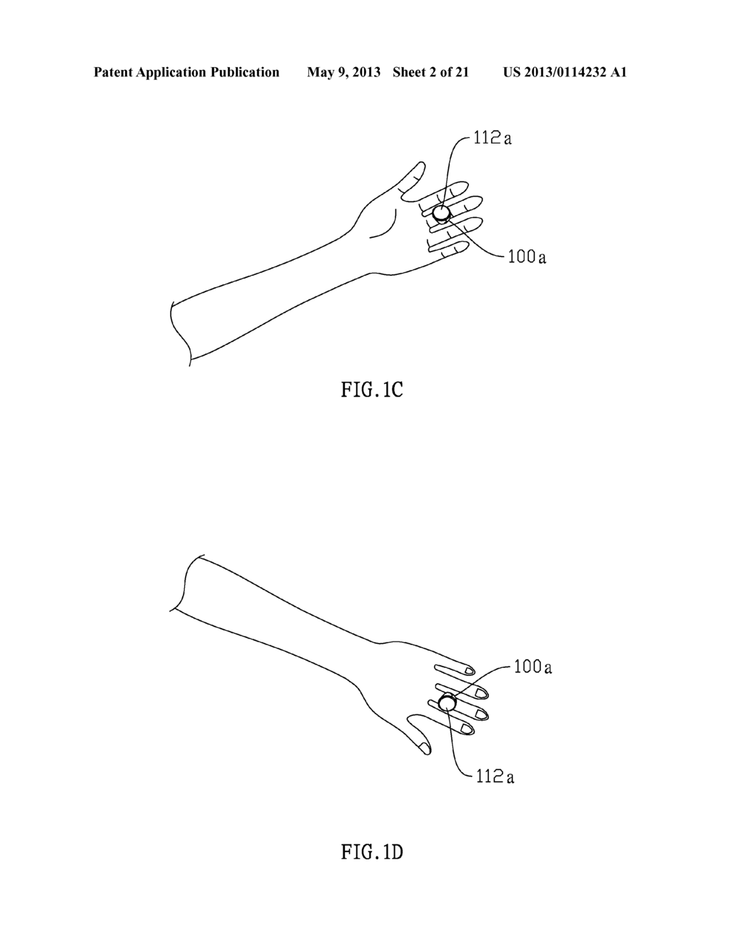 PORTABLE ELECTRONIC MODULE HAVING A HOLDER - diagram, schematic, and image 03