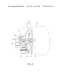 VEHICULAR LAMP WITH OPTICAL AXIS ADJUSTING DEVICE diagram and image